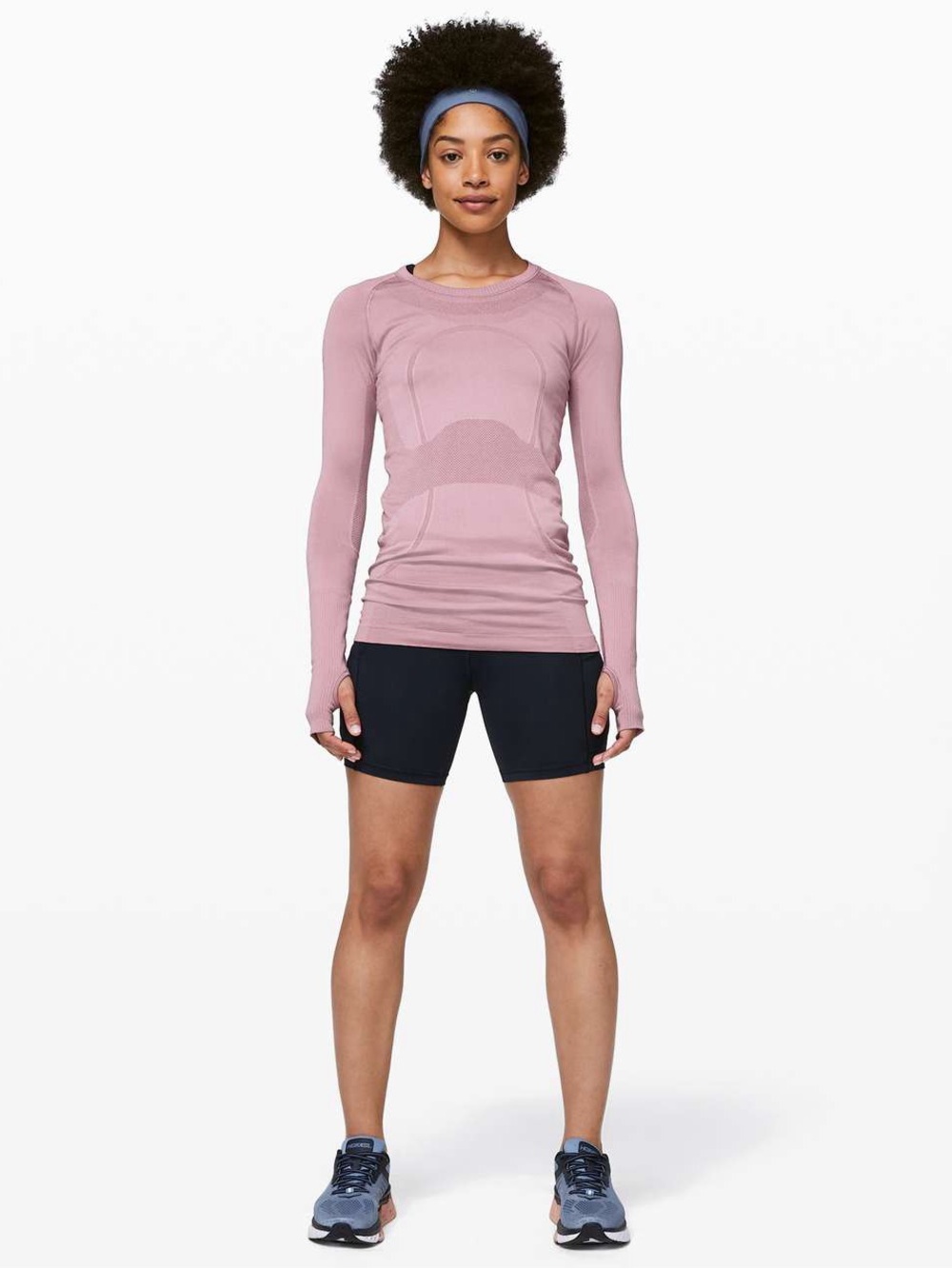 Lululemon Swiftly Tech Long Sleeve Crew mauve 6